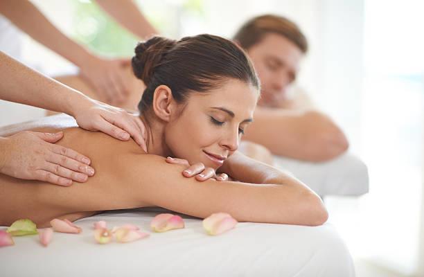Couple spa massage